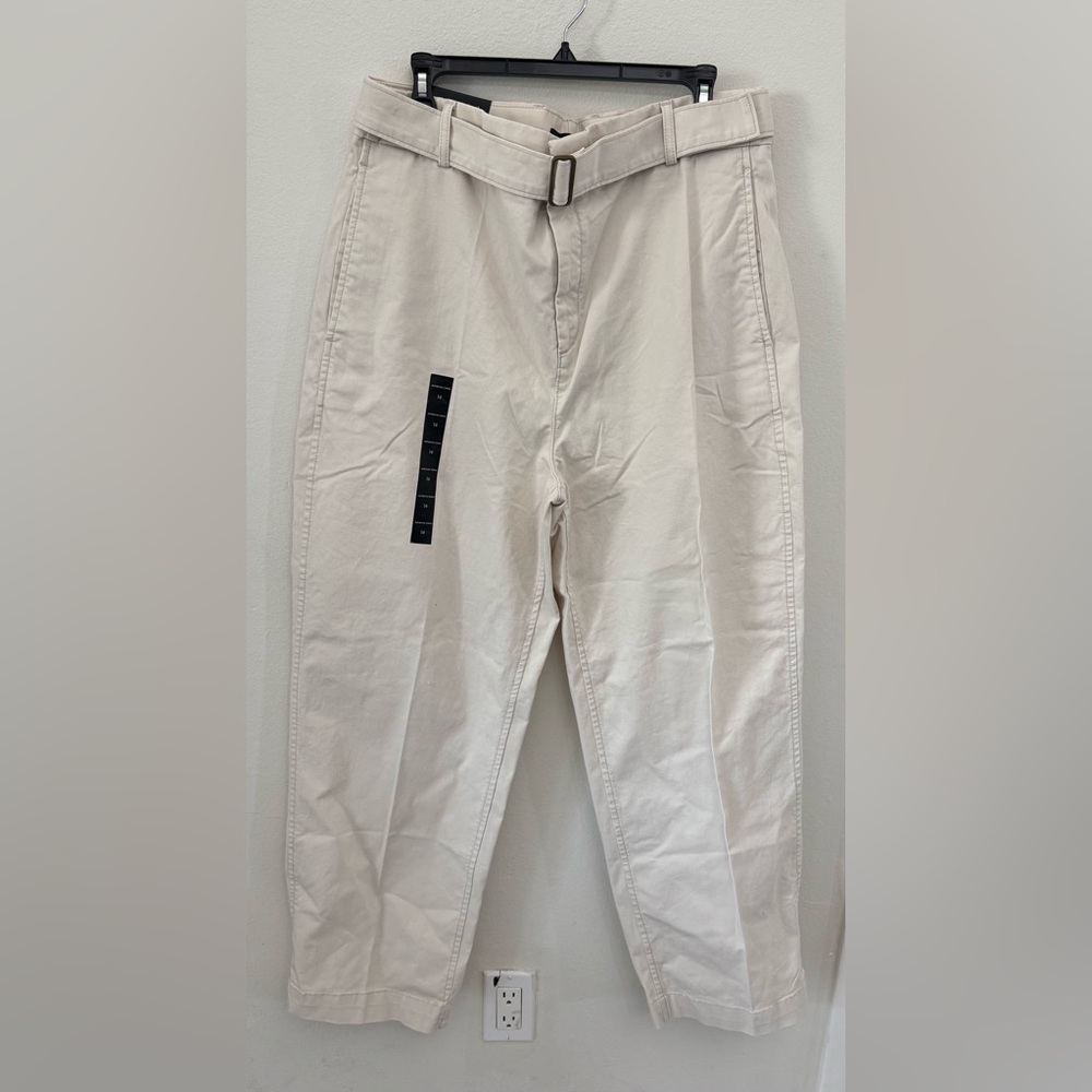 Banana Republic Light Tan ultra high rise Chinos with Belt